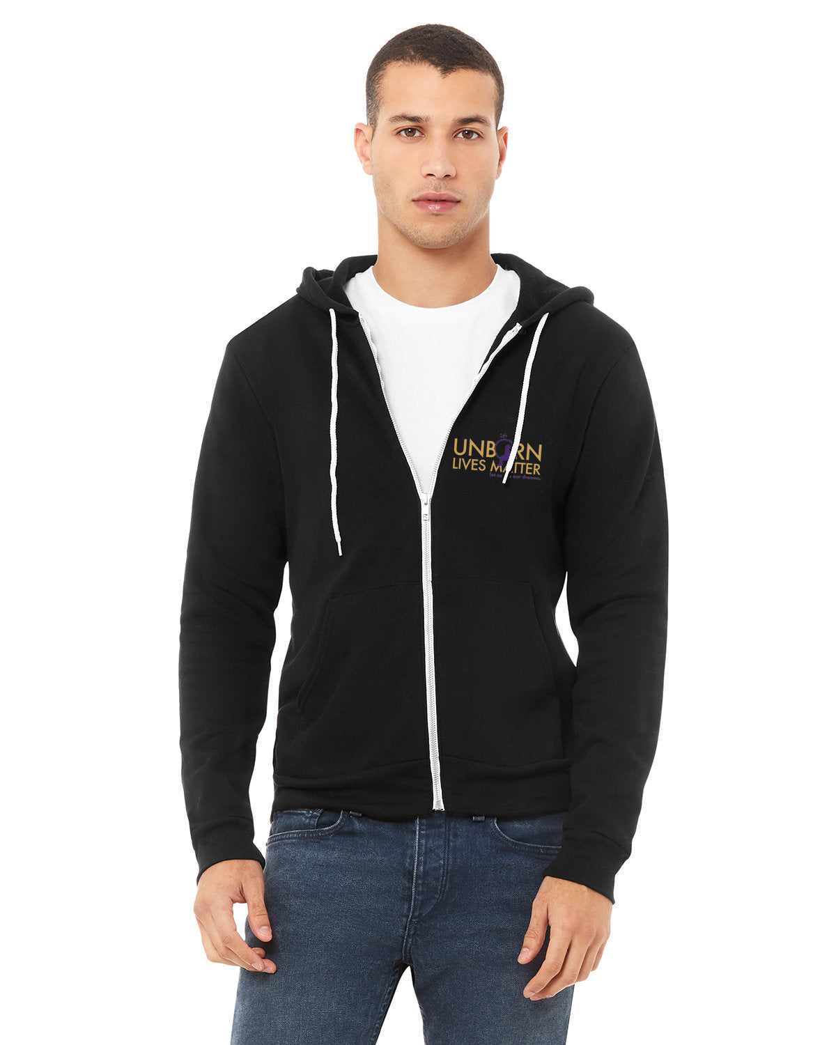 Super Comfy, Sponge Fleece Full-Zip Hooded Sweatshirt